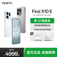 OPPO Find X10 E 12GB+256GB 冰蓝 哈苏超清影像系统 专业哈苏人像 7025mAh 5G旗舰拍照手机