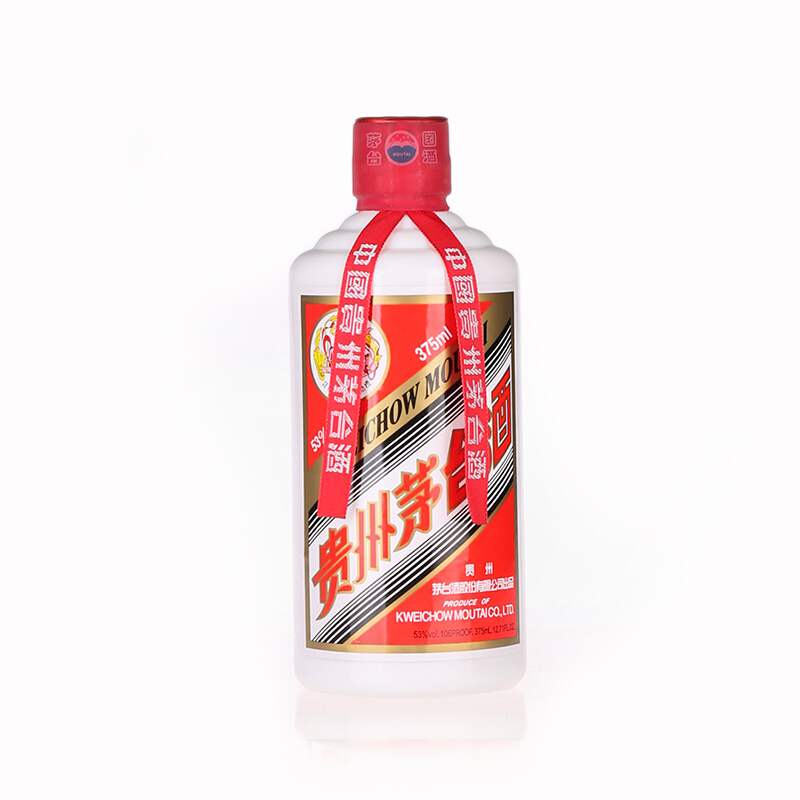 【誉晟】茅台 飞天53度 酱香型白酒 七两半 375ml 单瓶装