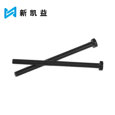 新凯益 M12加长全牙螺栓 M12*130全牙 个