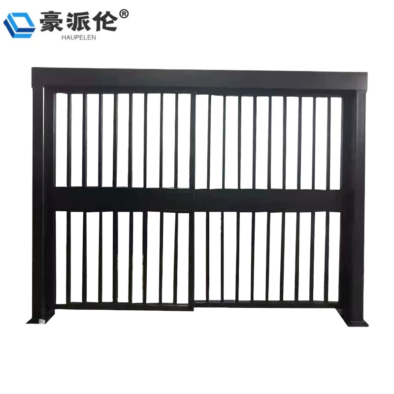 豪派伦电动平移门黑色