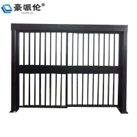 豪派伦电动平移门黑色