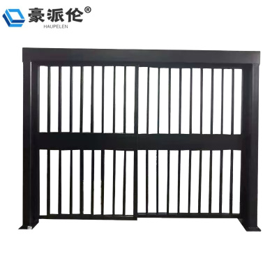 豪派伦电动平移门黑色