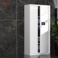 质凡钢制办公资料柜保密柜办公柜双保险铁皮柜电子密码锁档案柜