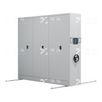 臻远智能密集架移动资料柜钢制轨道1列3组标准尺寸2300*900*560mm