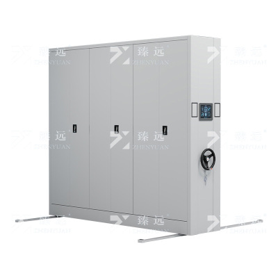 臻远智能密集架移动资料柜钢制轨道1列3组标准尺寸2300*900*560mm