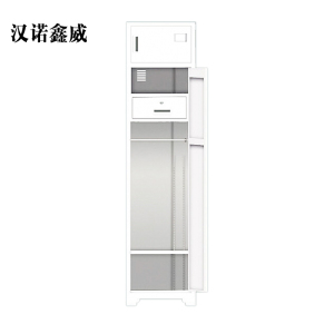 汉诺鑫威员工储物柜文件柜存放柜子更衣柜单门更衣柜
