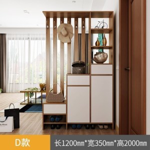 森美人进客厅餐厅玄关柜隔断柜入户鞋柜北欧多功能屏风柜厅柜间厅柜