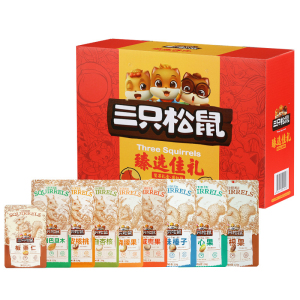 三只松鼠纯坚果礼盒混合零食大礼包坚果炒货坚果礼盒1150g*1盒