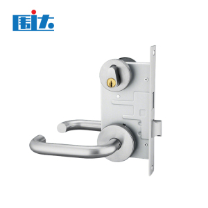 围达 不锈钢防火门锁 304超E多轨道 把