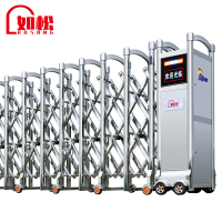 如松不锈钢电动伸缩门 RS212 米