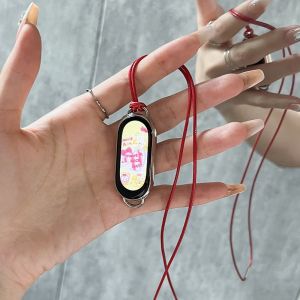 适用小米手环9表带pro吊坠挂绳智能蓝牙运动9代Proband腕带3139G