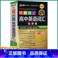 [热卖]高中英语词汇-乱序版 高中通用 [正版]2025新版高中英语词汇3500词乱序版新高考单词复习必背基础知识大