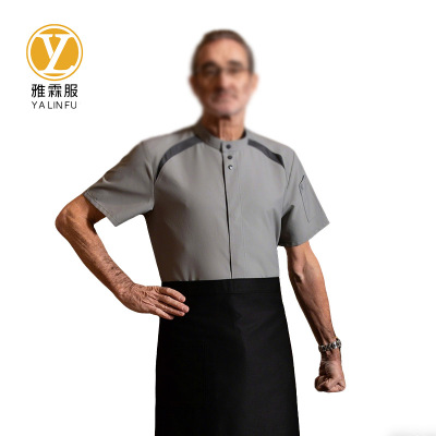 雅霖服 吸湿排汗厨师服25SC6YSYP004 件