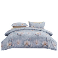 梦洁臻享超柔磨毛四件套:云梦花间1010189120