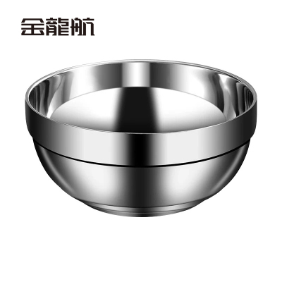 金龙航 不锈钢碗 铂金碗/个