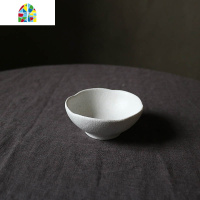 封后W1962白色粗陶质感手捏不规则黑点中式家用餐具碗盘鱼盘饭碗套装 FENGHO 粗白椭圆鱼平盘35*25*3cm--