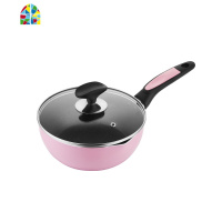 小型单人家用不粘锅小炒锅1人2-3宝宝辅食炒菜锅燃气电磁炉专用锅 FENGHOU 26cm黑色小炒锅加盖+2层蒸