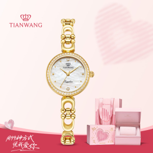 天王手表新品赫拉之环女士石英表时尚气质精致小表盘女表送女友生日礼物推荐31585