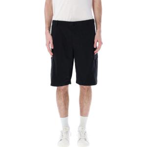 KENZO男款休闲直筒工装裤棉质 cargo 短裤 adjustable 腰设计