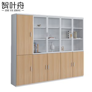 智叶舟办公文件柜五门200*40*200cm台