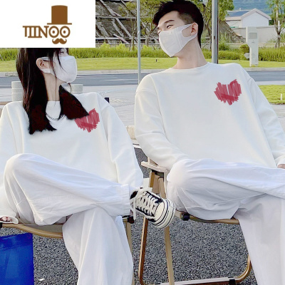 YANXU特别的情侣装卫衣2023新款潮流牌款七夕感领证登记外套装