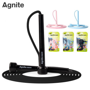 安格耐特(Agnite)得力安格耐特竹节跳绳可调节儿童小学生竞速不打结训练 FT155竞速跳绳一条[PVC]
