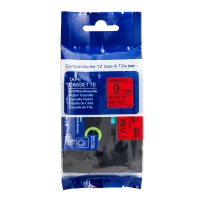 爱墨 AZE-421标签色带红底黑字9mm /个