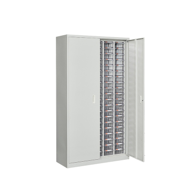 臻远零件柜抽屉式工具柜 100抽透明有门大号