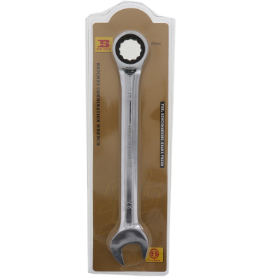 波斯(BOSI)精品棘轮两用扳手(27mm)把