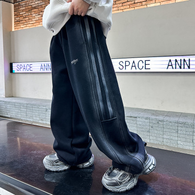 男童裤子春秋款新款男孩长裤儿童装秋季痞帅休闲运动卫裤秋装