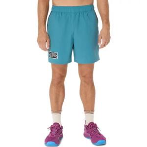 Asics/亚瑟士男士高尔夫运动裤海岛蓝弹性聚酯纤维透气舒适训练裤