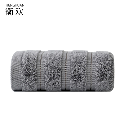 衡欢(HENGHUAN)全棉加厚新疆棉高品质毛巾 RZ-MJ08/条(灰色/35*75cm)