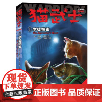 猫武士六部曲暗影幻象1学徒探索正版动物小说陪伴孩子成长励志故事书籍8-12岁儿童冒险奇幻故事小学生三四五六年级中国少