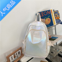 FENGHOU书包女大学生夏季高中初中生简约大容量ins日系电脑旅行双肩背包学生书包