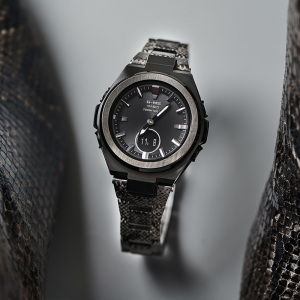 casio旗舰店MSG-S500G商务防水石英表 女卡西欧官方 BABY-G卡西欧手表女太阳能baby-g运动电子女表