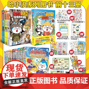 哈小浪全13册(上学记9本+奇遇记3本+游中国1本)