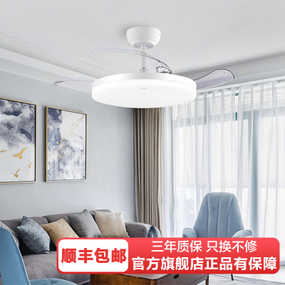 雷士照明风扇灯主客厅餐厅卧室灯吊扇灯家用吊灯现代简约电扇灯具