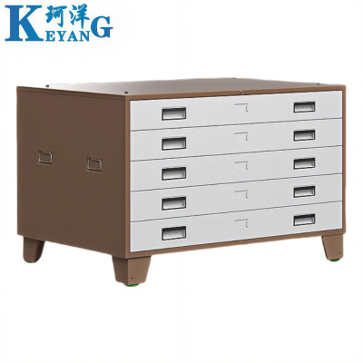 珂洋 图纸柜 咖色0号单节1300*930*650mm 台