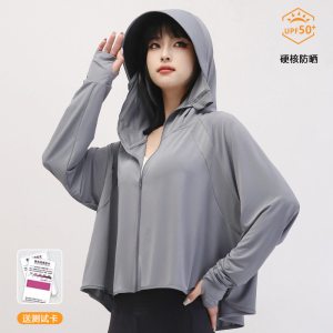 防晒衣女款夏季薄款罩衫冰丝开衫防紫外线外套透气防晒服冰丝薄款