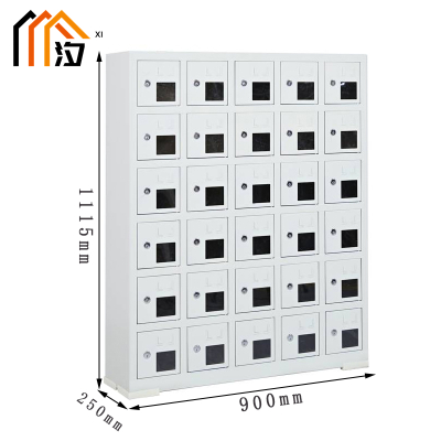 汐 手机存放柜 三十门台