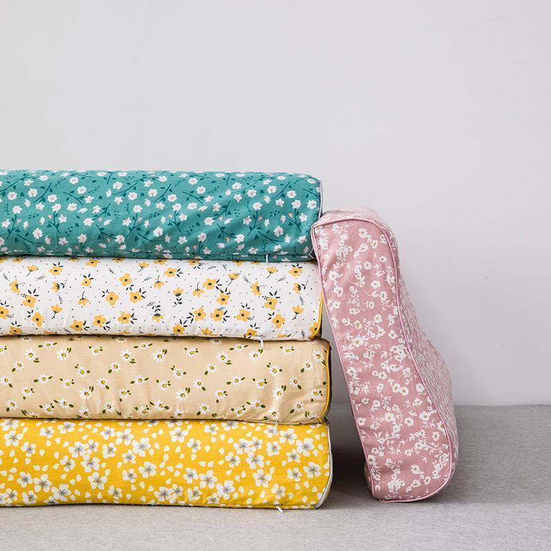 家柏饰(CORATED)全棉乳胶枕套专用一对装单人成人50×30记忆枕头套四季通用60×40