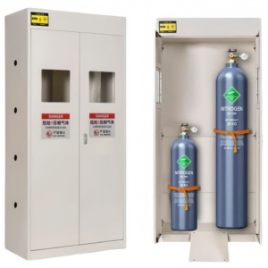 攸形气瓶柜双瓶900*450*1900mm台