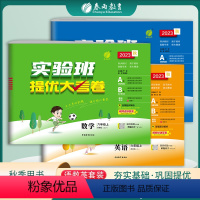 [3本套装]语文+数学+英语 苏教版 六年级上 [正版]2023年秋 小学实验班提优大考卷六年级上册语数英江苏3本套 六