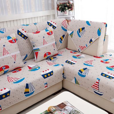 全棉斜纹组合沙发垫四季布艺防滑皮沙发坐垫子简约现代飘窗垫新