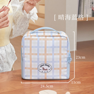 立式化妆包女2025新款高端大容量外出便携式多功能洗漱化妆品1085