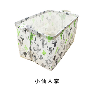 宿舍收纳筐布艺防水脏衣篮棉麻可折叠玩具箱洗衣脏衣篓家居收纳桶