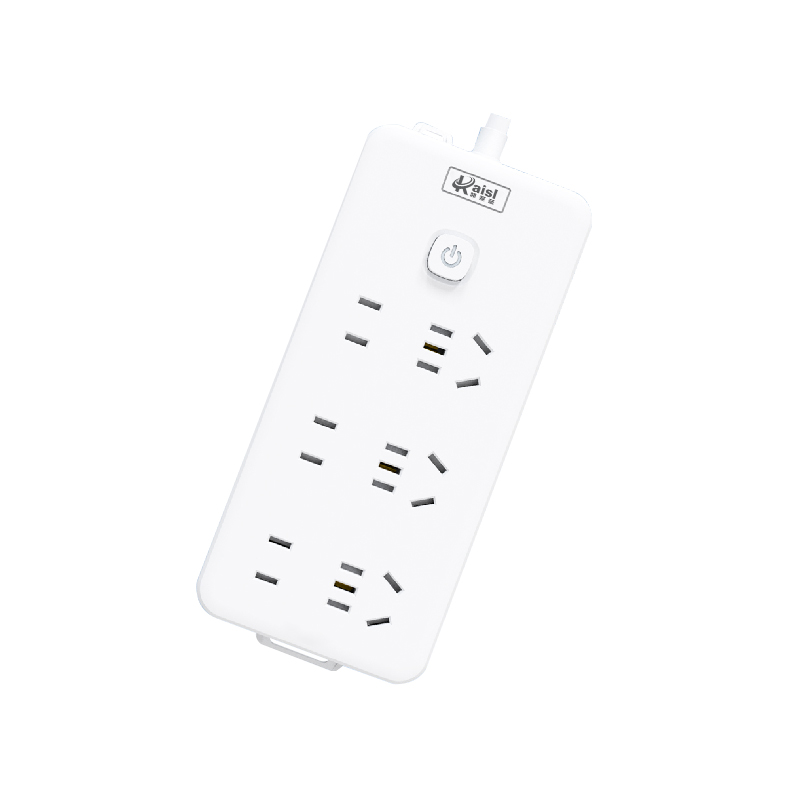 凯圣蓝 K06425 延长线插座 21 3米 2500W 2500W插排 插排(计价单位:个)白色