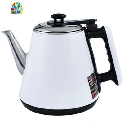 茶吧饮水机烧水壶泡茶专用单个配件五环自动上水壶美菱奥克斯通用 FENGHOU 黑色(翻盖)半自动食品级304不锈钢