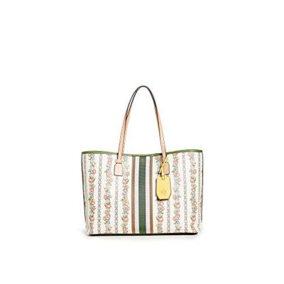 汤丽柏琦ToryBurch新款女式双子座花朵手提包时尚休闲小清新淑女风百搭单肩手提包女B0875PBT3HGemini_Link_Rose