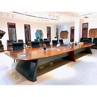 匡大会议桌6.0米会议桌H1861F-6000(6000W*1900D*780H)